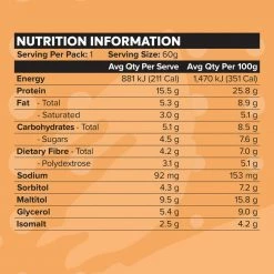 Muscle Nation 30% EOFY SALE CUSTARD Protein Bar - Caramel Toffee - Box Of 12