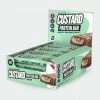 Muscle Nation CUSTARD Protein Bar - Choc Mint - Box Of 12 30% EOFY SALE