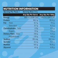 Muscle Nation CUSTARD Protein Bar - Cookies & Cream - Box Of 12