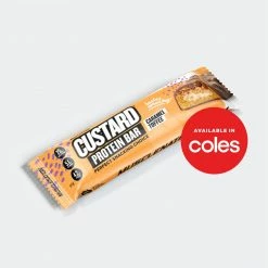 Muscle Nation CUSTARD Protein Bar - Caramel Toffee