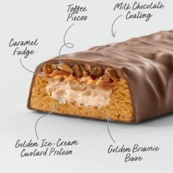 Muscle Nation CUSTARD Protein Bar - Caramel Toffee