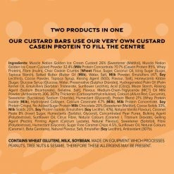 Muscle Nation CUSTARD Protein Bar - Caramel Toffee