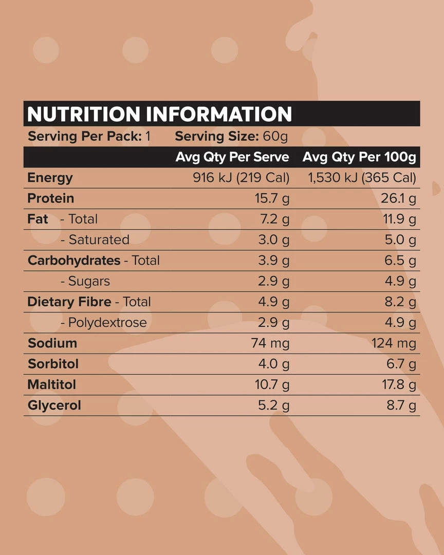 Muscle Nation 30% EOFY SALE CUSTARD Protein Bar - White Choc Hazelnut 5 Muscle Nation 30% EOFY SALE CUSTARD Protein Bar - White Choc Hazelnut