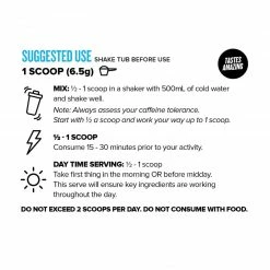 Muscle Nation DESTINY Pre Workout Burn - Lemonade Crush - 30 Serves 30% EOFY SALE