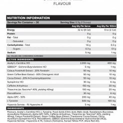 Muscle Nation DESTINY Pre Workout Burn - Orange Fizz - 30 Serves 30% EOFY SALE