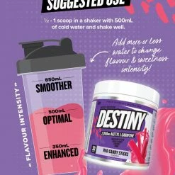 Muscle Nation 30% EOFY SALE DESTINY Pre Workout Burn - Red Candy Sticks - 30 Serves 10 Muscle Nation 30% EOFY SALE DESTINY Pre Workout Burn - Red Candy Sticks - 30 Serves