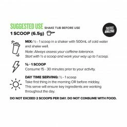 Muscle Nation DESTINY Pre Workout Burn - Sour Green Apple - 30 Serves 12 Muscle Nation DESTINY Pre Workout Burn - Sour Green Apple - 30 Serves