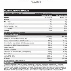 Muscle Nation DESTINY Pre Workout Burn - Sour Green Apple - 30 Serves 13 Muscle Nation DESTINY Pre Workout Burn - Sour Green Apple - 30 Serves