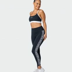 Muscle Nation Best Sellers Dynamic Ankle Length Leggings - Black