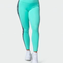 Muscle Nation Womens Dynamic Ankle Length Leggings - Sea Glass