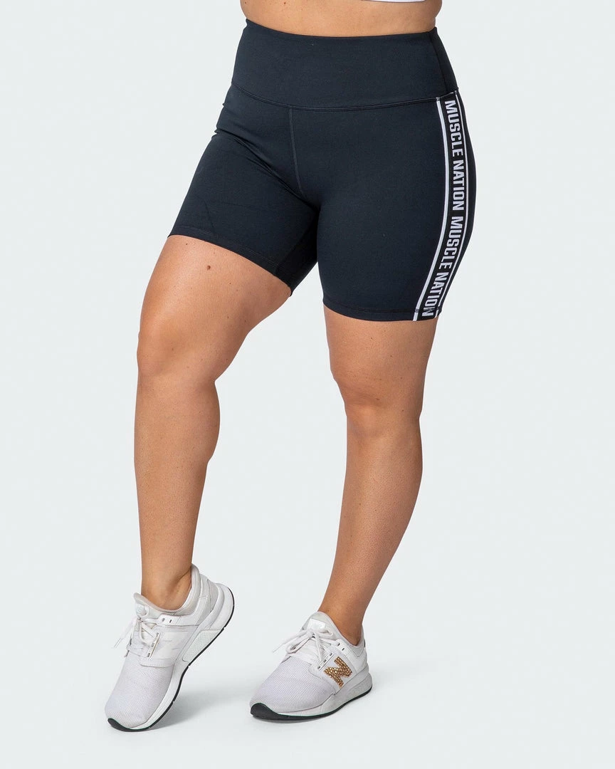 Muscle Nation Dynamic Bike Shorts - Black Best Sellers 5 Muscle Nation Dynamic Bike Shorts - Black Best Sellers