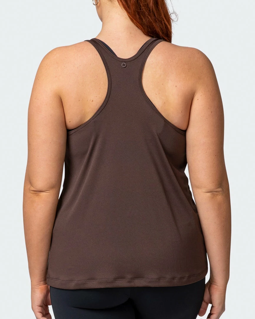 Muscle Nation Dynamic Tank - Cocoa 5 Muscle Nation Dynamic Tank - Cocoa
