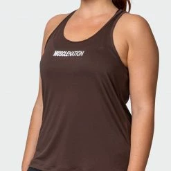 Muscle Nation Dynamic Tank - Cocoa 11 Muscle Nation Dynamic Tank - Cocoa