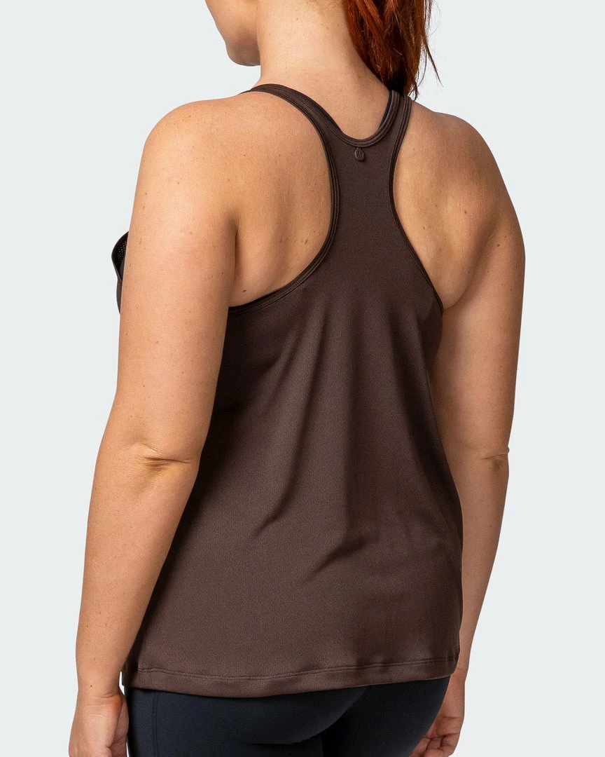 Muscle Nation Dynamic Tank - Cocoa 7 Muscle Nation Dynamic Tank - Cocoa