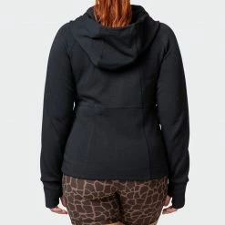 Muscle Nation Dynamic Zip Through Jacket - Black 30% EOFY SALE