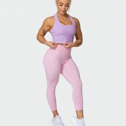 Muscle Nation Welcome To The Club Classic Rib Cropped Tank - Lilac 15 Muscle Nation Welcome To The Club Classic Rib Cropped Tank - Lilac