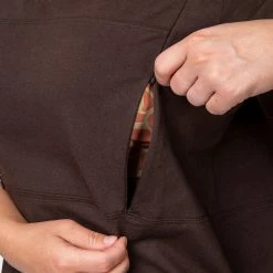 Muscle Nation Elevate Maternity Tee - Cocoa 30% EOFY SALE