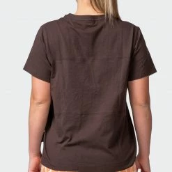 Muscle Nation Elevate Maternity Tee - Cocoa 30% EOFY SALE