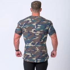 Muscle Nation Embroidery Tee - Camo