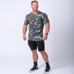 Muscle Nation Embroidery Tee - Camo 8 Muscle Nation Embroidery Tee - Camo