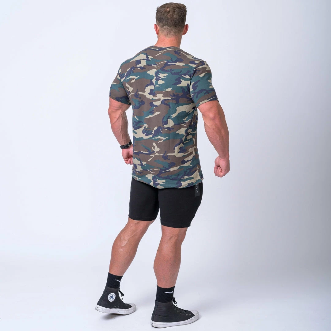 Muscle Nation Embroidery Tee - Camo 6 Muscle Nation Embroidery Tee - Camo