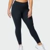 Muscle Nation Everyday Scrunch Ankle Length Leggings - Black