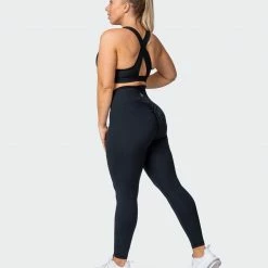 Muscle Nation Everyday Scrunch Ankle Length Leggings - Black