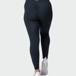 Muscle Nation Everyday Scrunch Ankle Length Leggings - Black 11 Muscle Nation Everyday Scrunch Ankle Length Leggings - Black