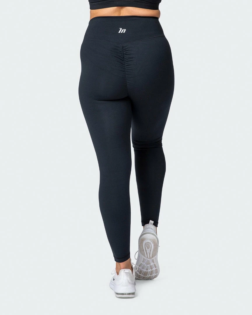 Muscle Nation Everyday Scrunch Ankle Length Leggings - Black 5 Muscle Nation Everyday Scrunch Ankle Length Leggings - Black