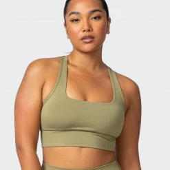 Muscle Nation Extend Bra - Aloe