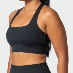 Muscle Nation Extend Bra - Black