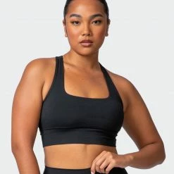 Muscle Nation Extend Bra - Black