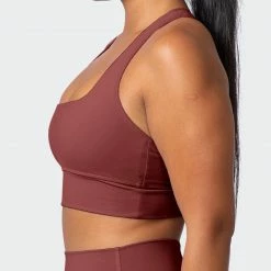 Muscle Nation Extend Bra - Rhubarb Butter