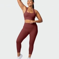 Muscle Nation Extend Bra - Rhubarb Butter