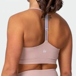 Muscle Nation Free Throw Bralette - Fawn