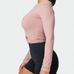 Muscle Nation Half Time Long Sleeve - Fawn Womens 16 Muscle Nation Half Time Long Sleeve - Fawn Womens