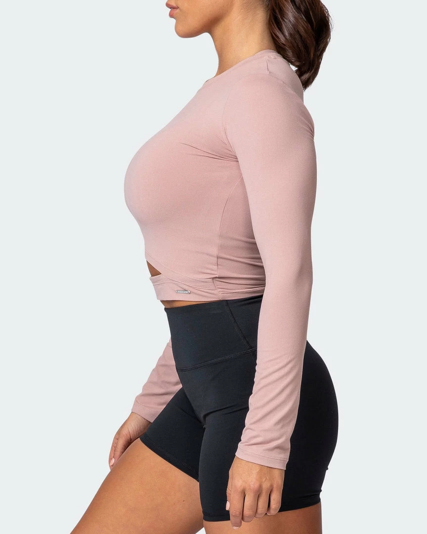 Muscle Nation Half Time Long Sleeve - Fawn Womens 9 Muscle Nation Half Time Long Sleeve - Fawn Womens