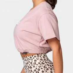 Muscle Nation Point Guard Tee - Fawn Womens