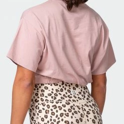 Muscle Nation Point Guard Tee - Fawn Womens