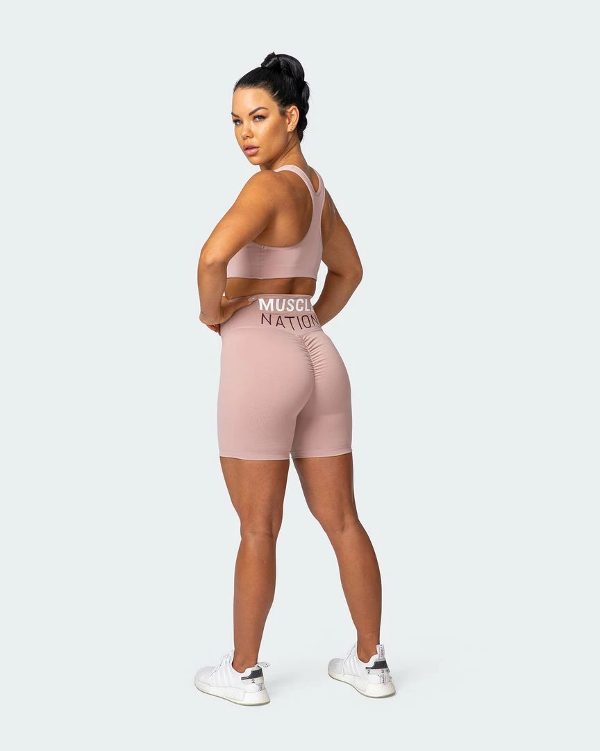 Muscle Nation Womens Strike Bra - Fawn 12 Muscle Nation Womens Strike Bra - Fawn