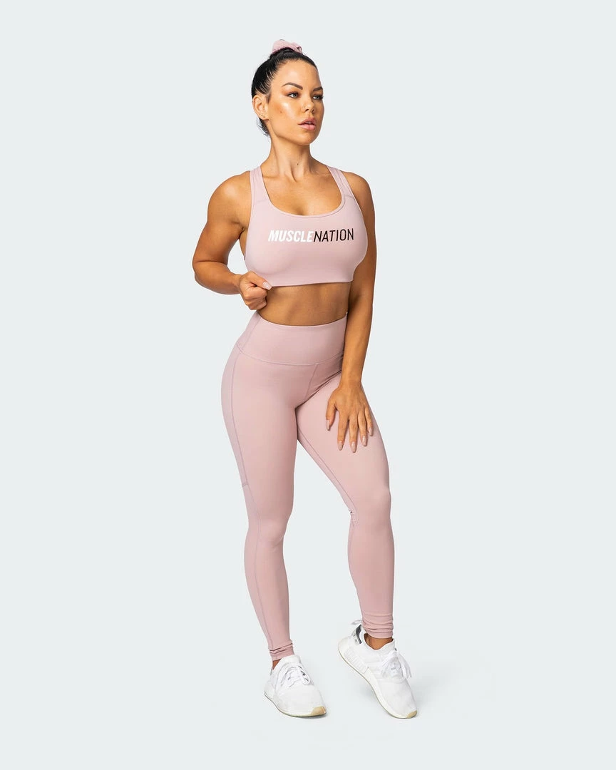 Muscle Nation Womens Strike Bra - Fawn 13 Muscle Nation Womens Strike Bra - Fawn