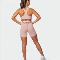 Muscle Nation Womens Strike Bra - Fawn 16 Muscle Nation Womens Strike Bra - Fawn