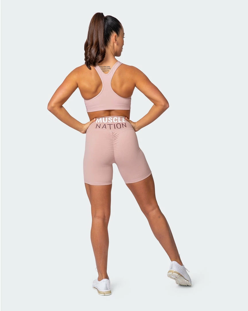 Muscle Nation Womens Strike Bra - Fawn 6 Muscle Nation Womens Strike Bra - Fawn