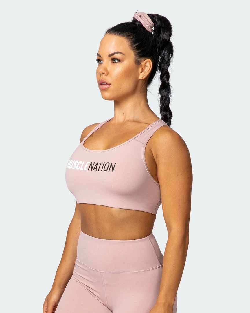 Muscle Nation Womens Strike Bra - Fawn 9 Muscle Nation Womens Strike Bra - Fawn