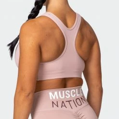 Muscle Nation Womens Strike Bra - Fawn 21 Muscle Nation Womens Strike Bra - Fawn