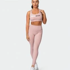 Muscle Nation Non Scrunch Superior Squat Full Length Leggings - Fawn