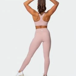 Muscle Nation Non Scrunch Superior Squat Full Length Leggings - Fawn