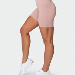 Muscle Nation Prize Fighter Bike Shorts - Fawn W/ White & Wine Womens 15 Muscle Nation Prize Fighter Bike Shorts - Fawn W/ White & Wine Womens