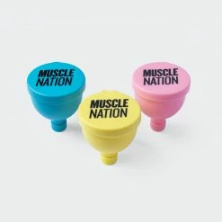 Muscle Nation Fill And Go Funnel - 3 Pack
