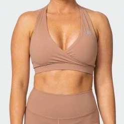 Muscle Nation Force Bra - Chai Featured